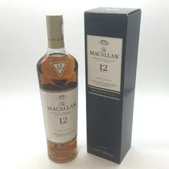 ▼The MACALLAN マッカラン 12年 シェリーオークカスク 700ml 40% 箱付 古酒▼L000712