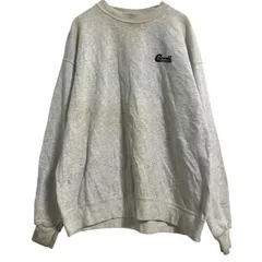 Lee ロゴスウェット トレーナー L ライトグレー リー プルオーバー 裏起毛 バックプリント 90s 古着卸 アメリカ仕入 a612-8018