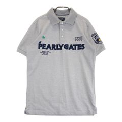 PEARLY GATES ポロシャツ グレー サイズ7 XL - メルカリ