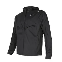 [NIKE] ナイキ ウインドランナー ウーブン フード付き 軽量ランニングジャケット ブラック 国内正規品 CZ9071 010 (Lサイズ) 