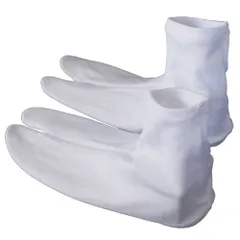 【人気商品】(23～24cm) 13cm～30cm対応 ストレッチ足袋　白 男女兼用 お子様から大人まで