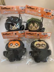 ちみけもマスコット　烏野　ハイキュー　４点セット