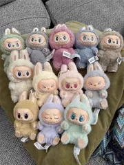 LABUBU THE MONSTERS Have a seat 第二世代 ぬいぐるみ ストラップ ガチャガチャ プラモデル フィギュア 1ピース入り QUQU DADA