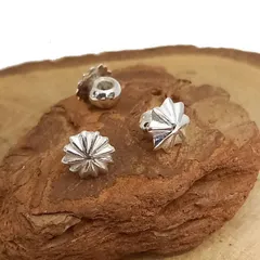 コンチョビーズ シルバービーズ ★ アポロ・ギザ 無垢 ☆ 特大サイズビーズ☆/シルバー製/ アクセサリーゴローズのカスタム材料に/パーツ/ビーズ