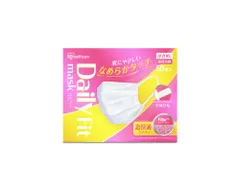 アイリスオーヤマ 【息快適フィルター採用】なめらかタッチマスク 小さめサイズ 幅約14.5×高さ約9cm 個包装 50枚入 息しやすい デイリーフィット DAILY FIT MASK 衛生的 白 ホワイト IRIS OHYAMA PK-DH50SW