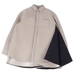 極美品 サカイ Sacai シャツ 2023 Suiting Bonding Sのサムネイル