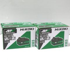 HiKOKI マルチボルト蓄電池 BSL36A18X 2個セット 未使用 36V 2.5Ah 18V 5.0Ah 純正 リチウムイオンバッテリー 箱あり ハイコーキ ≡DT5481