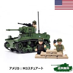ESシリーズ アメリカ M3スチュアート ブロック戦車 601PCS