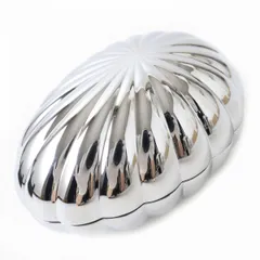 未使用品△Georg Jensen ジョージ ジェンセン LEGACY レガシー ボンボニエール 小物入れ ケース インテリア シルバー 保管箱付き◎のサムネイル