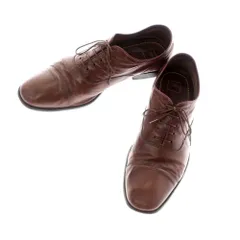【中古】ヒューゴボス HUGO BOSS ストレートチップ ドレスシューズ ブラウン【サイズ41】【メンズ】