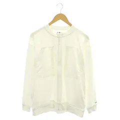 ヘリーハンセン HELLY HANSEN マリンパイルカーディガン 長袖 スタンドカラー ジップアップ M 白 ホワイト /AT ■OSのサムネイル