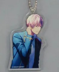【中古】キーホルダー・マスコット(キャラクター) 二見琉生(CV：立花慎之介) soloeteボイスアクリルキーホルダー 「男子高校生、はじめての」