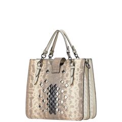 グッチ GGスプリーム 309613 ベージュ ブラウン レザー レディース  