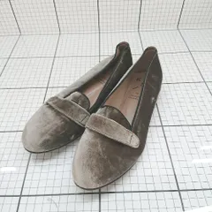 ◇ ⊇ KMB ケーエムビー ベロア ベロアドレスシューズ サイズ36 グレー系 レディース E  【1508250010422】