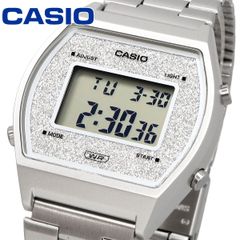 新品 未使用 時計 CASIO 腕時計 カシオ 時計 ウォッチ チープカシオ チプカシ スタンダード ユニセックス グリッターフェイス クオーツ B640WDG-7 シルバー 海外モデル [並行輸入品]