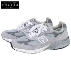 NEW BALANCE ニューバランス MR993GL USA製 グレー スエード スニーカー 26