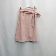 ◇ ⊆ LAISSE PASSE　レッセパッセ ウエストゴム 膝丈 フレア スカート サイズ38 ピンク系 レディース E  【1505130008661】
