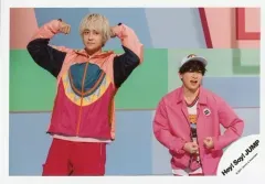 【中古】生写真(ジャニーズ) Hey! Say! JUMP/八乙女光・知念侑李/横型・上半身/シングル「ネガティブファイター」MV＆ジャケ写オフショット/公式生写真