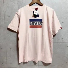 タグ付き Levi's RED TAB リーバイス レッドタブ ロゴ Tシャツ 半袖 トップス L ピンク メンズ SG315-16
