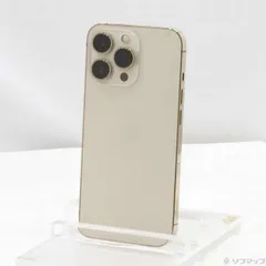 〔中古品〕 iPhone13 Pro 256GB ゴールド MLUQ3J／A SIMフリー【262】