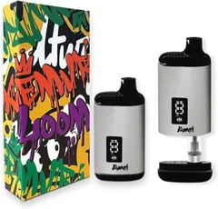 Kemvri LOOM 510規格 ヴェポライザー カートリッジ全収納型 VAPE ステルスMOD バッテリー(#02 GRAY)