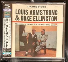 【国内盤SHM-CD】ルイ・アームストロング＆デューク・エリントン「トゥギャザー・フォー・ザ・ファースト・タイム」 Louis Armdtrong　Duke Ellington