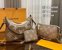 美品★LOUIS VUITTON ルイヴィトン ショルダーバッグ ハンドバッグ  財布  3点セット