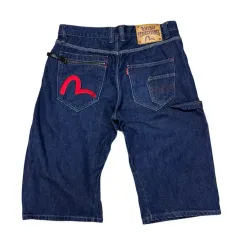 EVISU(エヴィス) カーペンター デニム ショートパンツ ショーツ ( 34 ）