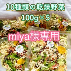 【miya様専用】10種類の乾燥野菜100g×5袋