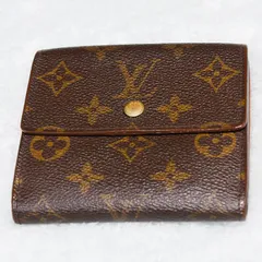 LOUIS VUITTON M61652 モノグラム ポルトモネ ビエ カルトクレディ 三つ折り 財布 ブラウン系