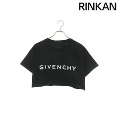 GIVENCHY - ジバンシィ  BW70C53YAC ショート丈ロゴプリントTシャツ レディース S ジバンシィ BW70C53YAC ショート丈ロゴプリントTシャツ