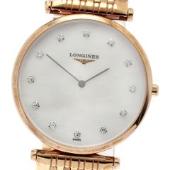 ロンジン LONGINES L4.709.1 ラ・グランドクラシック 12Pダイヤ クォーツ ボーイズ良品_825205