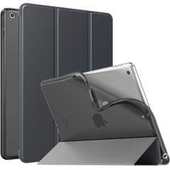 iPad 10.2 iPad 9 ケース 第9世代/第8世代/第7世代 iPad 10.2インチ 2021/2020/2019モデル カバー 半透明 軽量 薄型 スタンド仕様 オートスリープ機能 高級PUレザー 底面TPU製 ソフト 耐久性 便利 ケース