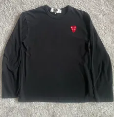 美品❗️PLAY Comme des Garçons M 長袖カットソー 楽天市場】comme des garcons 長袖（Tシャツ・カットソー