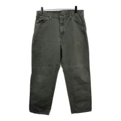 Dickies ディッキーズ ダック ペインターパンツ オリーブ(メンズ W36 L32)中古 古着 V4127