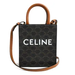 2024年最新】celine セリーヌ ミニ バーティカルカバ トリオンフ ...