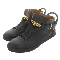 BUSCEMI 南京錠レザー ハイカット スニーカー 39 (24.5〜25) BUSCEMI 南京錠レザー ハイカット スニーカー 39 (24.5〜25