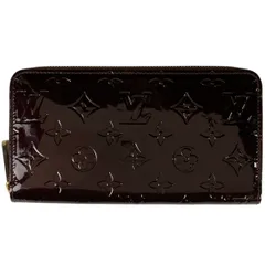 ルイ・ヴィトン Louis Vuitton ジッピー ウォレット ラウンドファスナー ラウンドジップ 長財布 モノグラムヴェルニ アマラント(ボルドー) M93522 レディース 【中古】
