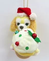 【中古】ぬいぐるみ クッキー・アン(カップケーキ) ぬいぐるみバッジ 「ダッフィー＆フレンズ ディズニークリスマス2021」 東京ディズニーシー限定