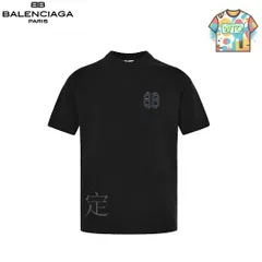 【今日WTO】Balenciaga 25ss デニムテープ ショートスリーブ-GN46