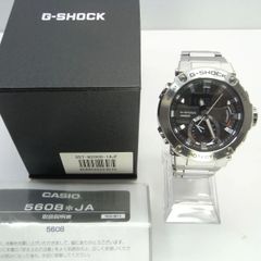 【美品・国内正規品】CASIO(カシオ) G-SHOCK  GST-B200D-1AJF　Bluetoothモバイルリンク　G-STEEL  タフソーラー   メタルバンド  ブラック文字盤