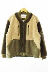 ホワイトマウンテニアリング White Mountaineering BOA BOMBER JACKET ボア ボンバー ジャケット WM1873226 1 カーキ ブランド古着ベクトル 中古●250503のサムネイル