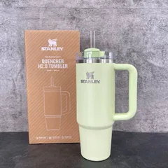 未使用品 STANLEY スタンレー ステンレス製真空タンブラー 真空スリムクエンチャー 0.99L グリーン系 QUENCHER H2.0  / 301298