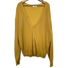 WEGO wego ウィーゴー カーディガン アウター イエロー