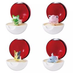 [Used] Accessories (Non-metal) Complete Set of 4 Types "Ringcolle! Pokémon Pokémon Ring vol.7"