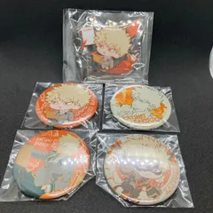 僕のヒーローアカデミア 爆豪勝己 缶バッジ 4個 アクリルスタンド 1個 5点セット My Hero Academia