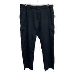 Dickies ワークパンツ W42 ブラック ディッキーズ ビッグサイズ リラックスストレート 古着卸 アメリカ仕入 2506-92