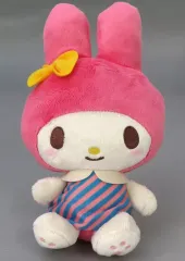【中古】ぬいぐるみ マイメロディ(B/ピンク) レトロチックカラーぬいぐるみ 「マイメロディ・クロミ」