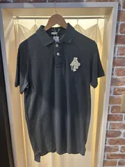 Abercrombie&Fitch  アバクロ ポロシャツ 半袖 グレー サイズL A-917