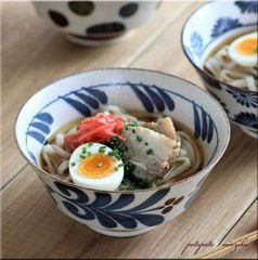 丼 美濃焼  南風 ぱいかじ 風 反型　ラーメン丼 多用丼 どんぶり 丼 180丼 φ18cm　磁器 陶器